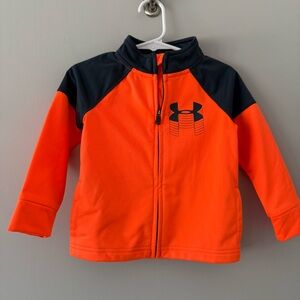 Under Armour Vibrant Orange and Black Jacket